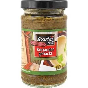 Kolendra siekana w oleju sojowym 100g - Exotic Food - Pasztet i przetwory mięsne - miniaturka - grafika 1