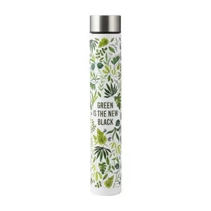 Butelka (350 Ml) Slimline Green New Black Pure Typhoon - Shakery i bidony sportowe - miniaturka - grafika 1