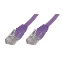 MicroConnect RJ-45/RJ-45 kat.6 U/UTP Fioletowy 20m B-UTP620P - Patchcordy - miniaturka - grafika 1