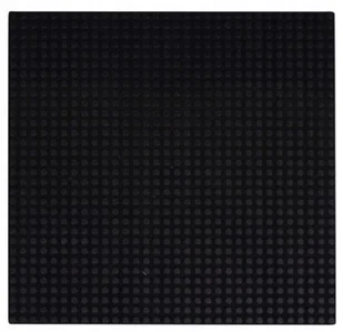 Płyta Konstrukcyjna Bazowa Do Klocków Podstawka Do Budowania Czarna - Klocki - miniaturka - grafika 1