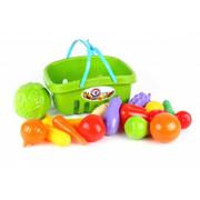 Zabawki AGD - Koszyk Sklepowy Na Zakupy Warzywa Spożywczy - miniaturka - grafika 1