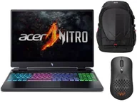 Torby na laptopy - ACER Nitro 16 Ryzen 5-8645HS/16GB/512/Win11 RTX4050 180Hz + Plecak na laptopa Silver Monkey X Gaming Backpack 17,3"+ Mysz Silver Monkey X Vervet - miniaturka - grafika 1