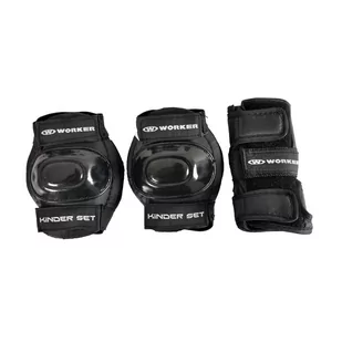 Worker OCHRANIACZE DZIECIĘCE ROZM L CZARN 16-1L - Ochraniacze - miniaturka - grafika 1