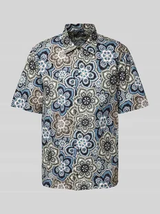Koszula casualowa o kroju regular fit z rękawem o dł. 1/2 model ‘Floss’ - Koszule męskie - miniaturka - grafika 1