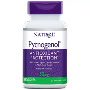 Natrol - Pycnogenol, 50mg, 60 kapsułek - Witaminy i minerały - miniaturka - grafika 2