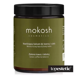 Mokosh balsam do ciała zielona kawa z tabaką 180ml - Balsamy i kremy do ciała - miniaturka - grafika 1