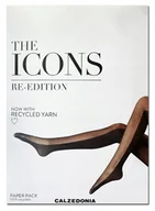 Rajstopy - Rajstopy kabaretki Calzedonia Fashion Tights 30den czarny Nero rozmiar 3/4 - miniaturka - grafika 1