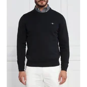 Swetry męskie - Gant Sweter | Regular Fit - miniaturka - grafika 1