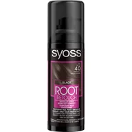 Farby do włosów i szampony koloryzujące - SYOSS Root Retoucher spray do maskowania odrostów Czarny 120ml - miniaturka - grafika 1