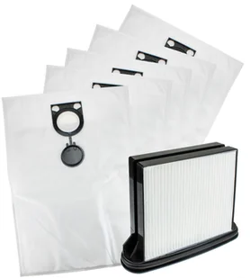 Filtr 5X Worki Do Starmix Bosch Gas 25 Metabo - Worki do odkurzaczy - miniaturka - grafika 1