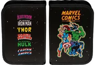 Piórniki - Piórnik jednokomorowy bez wyposażenia czarny Avengers, Paso - miniaturka - grafika 1