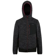 Bluzy sportowe męskie - Męska bluza Regatta Alven Rozmiar: M / Kolor: czarny/szary - miniaturka - grafika 1