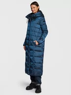 Kurtki damskie - CMP Kurtka puchowa 32K3136 Granatowy Regular Fit - miniaturka - grafika 1