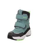 Śniegowce damskie - Superfit Culusuk 2.0 Gore-Tex śniegowce z ciepłą podszewką, zielone/czarne 7020, szerokie 25 EU, Zielony, czarny 7020, 25 EU szeroki - miniaturka - grafika 1