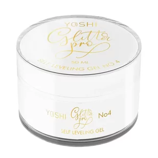 Yoshi - ŻEL BUDUJĄCY Samopoziomujący Glitter Pro No 4 15 ml - Żele do paznokci - miniaturka - grafika 3