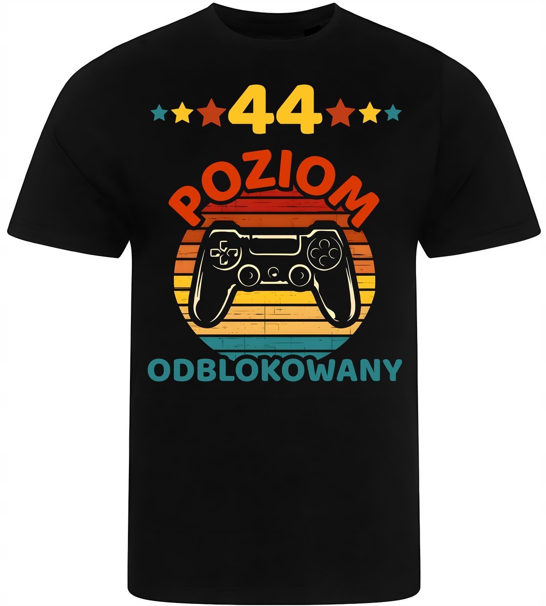 KOSZULKA MĘSKA NADRUK NA 44 URODZINY LAT PREZENT PREMIUM 3XL