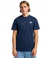 Koszulki męskie - T-shirt Lee WW TEE 112364584 Rivet Navy M - miniaturka - grafika 1