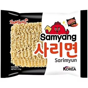 Samyang Plain Noodle Only Sarimyun, makaron instant bez dodatków 110g - Samyang 3202-uniw - Kuchnie świata - miniaturka - grafika 1