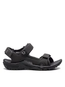 Sandały męskie - Jack Wolfskin Sandały Lakewood Cruise Sandal M 409011 Szary - miniaturka - grafika 1