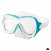 Sprzęt do nurkowania - Okulary do Snorkelingu Intex Wave Rider Niebieski - miniaturka - grafika 1