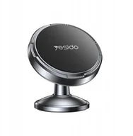 Uchwyty samochodowe do telefonów - yesido Magnet. Uchwyt Samochodowy C215 BLACK / CZARNY - miniaturka - grafika 1