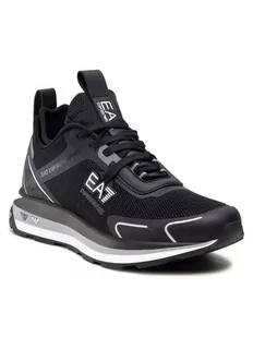 EA7 Emporio Armani Sneakersy X8X089 XK234 Q289 Czarny - Sneakersy męskie - miniaturka - grafika 1
