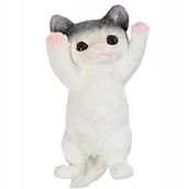 Zabawki sensoryczne - GNIOTEK ANTYSTRESOWY KOT Z POSYPKĄ - SQUISHY KOTEK - miniaturka - grafika 1