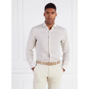 Joop! Lniana koszula | Slim Fit - Koszule męskie - miniaturka - grafika 1