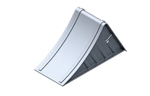 Klin pod koła AL-KO H: 247mm UK53 metalowy - Akcesoria motoryzacyjne - miniaturka - grafika 1