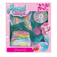 Kosmetyki kąpielowe dla dzieci - ESTETICA Chlapu Chlap Mermaid Magic zestaw dziecięcy z portmonetką i spinką - miniaturka - grafika 1