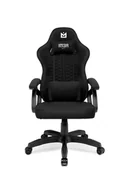 Fotele gamingowe - Fotel gamingowy IMBA GUARDIAN czarny materiałowy - miniaturka - grafika 1