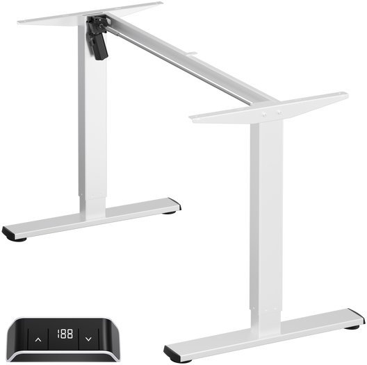 ONKRON DESK FRAME MOTORISED/WHITE WDF221E-W