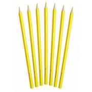 Kredki, ołówki, pastele i pisaki - Kredki ołówkowe trójkątne Shan Żółte intensywne 12 sztuk - miniaturka - grafika 1