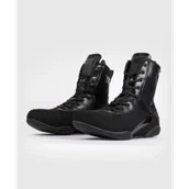 Kimona, stroje i obuwie - Venum Buty Bokserskie Boxing Shoes Elite Black - miniaturka - grafika 1