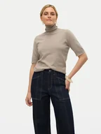 Swetry damskie - Vero Moda Sweter Fantastic 10320735 Szary Standard Fit - miniaturka - grafika 1