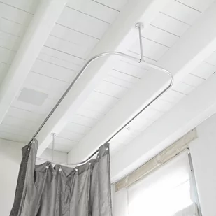 Karnisz do zasłon prysznicowych Addington - Karnisze - miniaturka - grafika 1