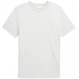 Koszulki męskie - Koszulka męska Outhorn chłodny jasny szary OTHAW22TTSHM108 27S - grafika 1