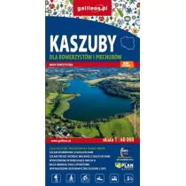 Plan Kaszuby dla rowerzystów i piechurów. Mapa turystyczna, 1:60 000 praca zbiorowa - Atlasy i mapy - miniaturka - grafika 1