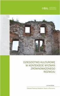 Universitas Dziedzictwo kulturowe w kontekście wyzwań zrównoważonego rozwoju - Archeologia - miniaturka - grafika 1