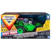 Zabawki zdalnie sterowane - Monster Jam Rc Grave Digger 6044955 - model lub pojazd - miniaturka - grafika 1
