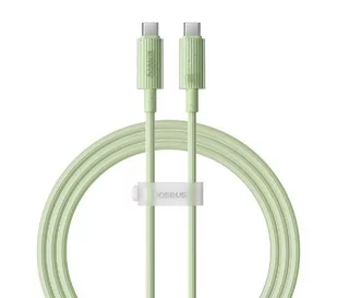Baseus USB-C do USB-C Habitat Series 100W 1m Zielony - Kable USB - miniaturka - grafika 1