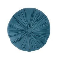 Poduszki dekoracyjne - Niebieska aksamitna poduszka dekoracyjna Tiseco Home Studio Velvet, ø 38 cm - miniaturka - grafika 1