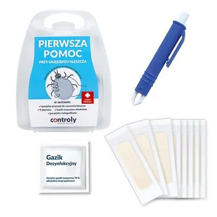 Hydrex Pierwsza pomoc przy ukąszeniu kleszcza Controly |  OD 199 PLN! - Akcesoria medyczne - miniaturka - grafika 2