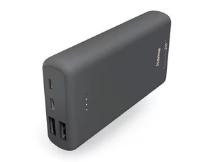 Hama Powerbank Supreme 20HD 20000mAh Szary - Powerbanki - miniaturka - grafika 2