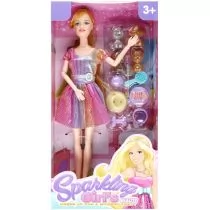 Lalka 29cm z akcesoriami MEGA CREATIVE 523363 - Lalki dla dziewczynek - miniaturka - grafika 1