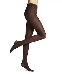 FALKE Damskie rajstopy Seidenglatt 15 Denier, lekki połysk, modne, do noszenia na co dzień lub do sukienki, delikatne przezroczyste, nylonowe, beżowe, Brązowy (cygaro 5229), XL - Rajstopy - miniaturka - grafika 1