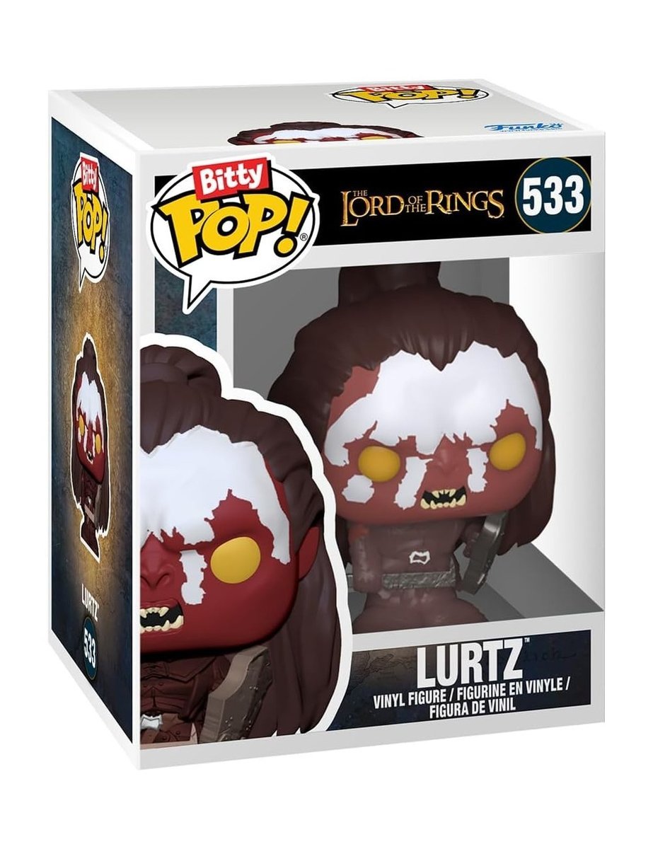 funko pop! the lord of the rings bitty dunharrow lurtz 533 2,5cm figurka