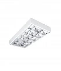 Oprawa rastrowa natynkowa Notus 4LED G13 biały Kanlux 22674 - Oprawy, klosze i abażury - miniaturka - grafika 1
