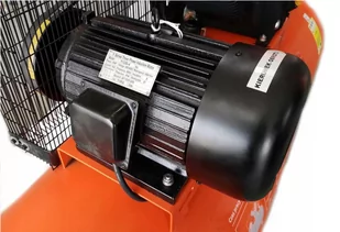 Kompresor olejowy 4-tłokowy ze zbiornikiem o pojemności 500L, 12bar BJC - Sprężarki i kompresory - miniaturka - grafika 2