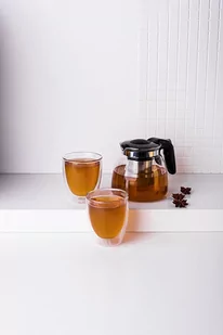 Altom 3-częściowy komplet dzbanek z sitkiem i szklankami Olivia - Serwisy do kawy i herbaty - miniaturka - grafika 1